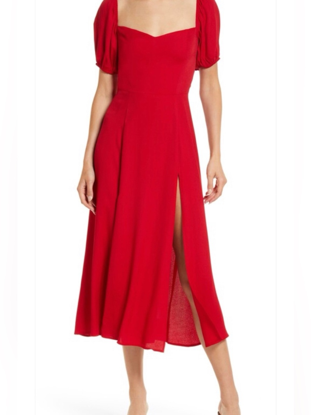 Reformation Mylah Dress in Cherry 🍒